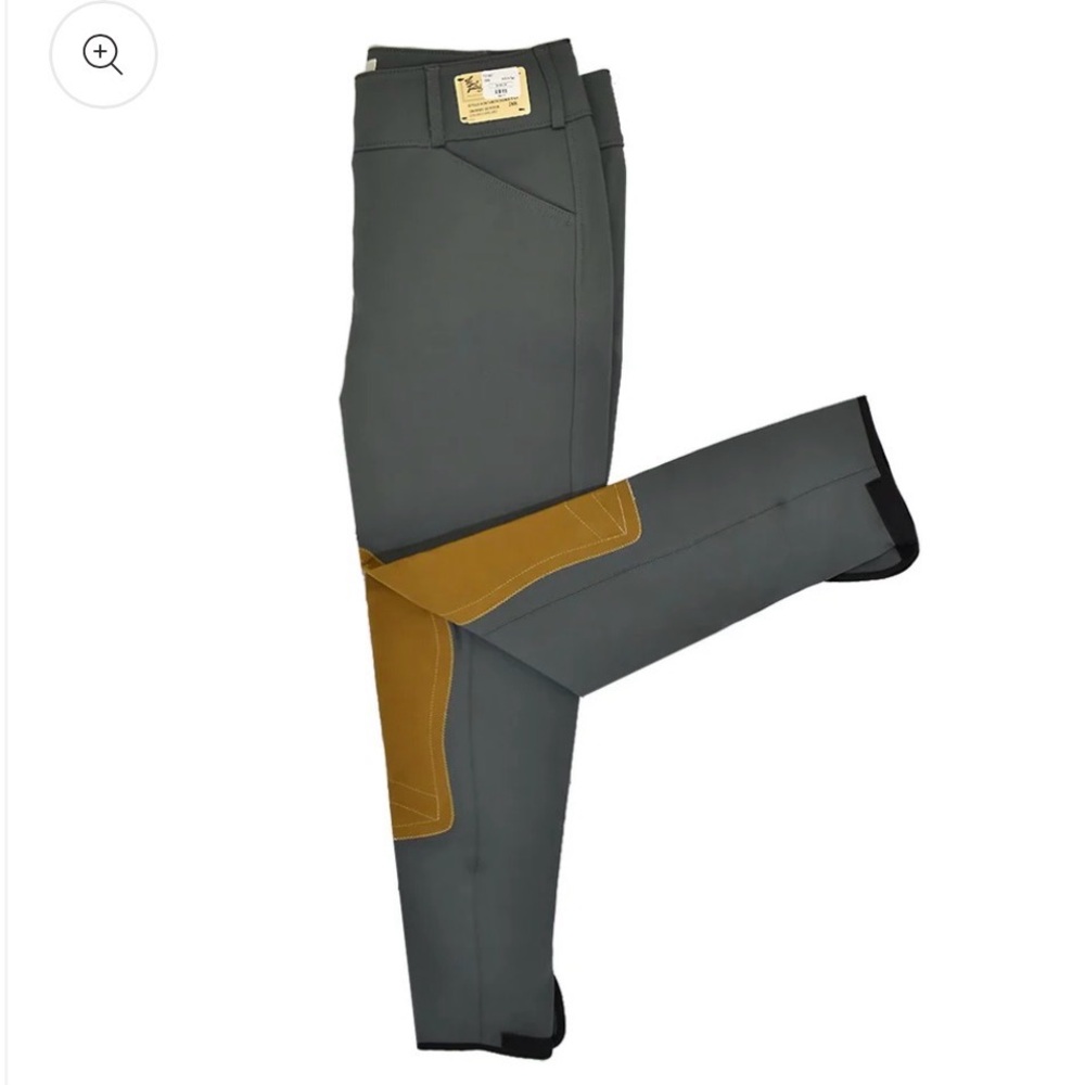 The Tailored Sportsman Vintage Mid Rise Front Zip Breeches